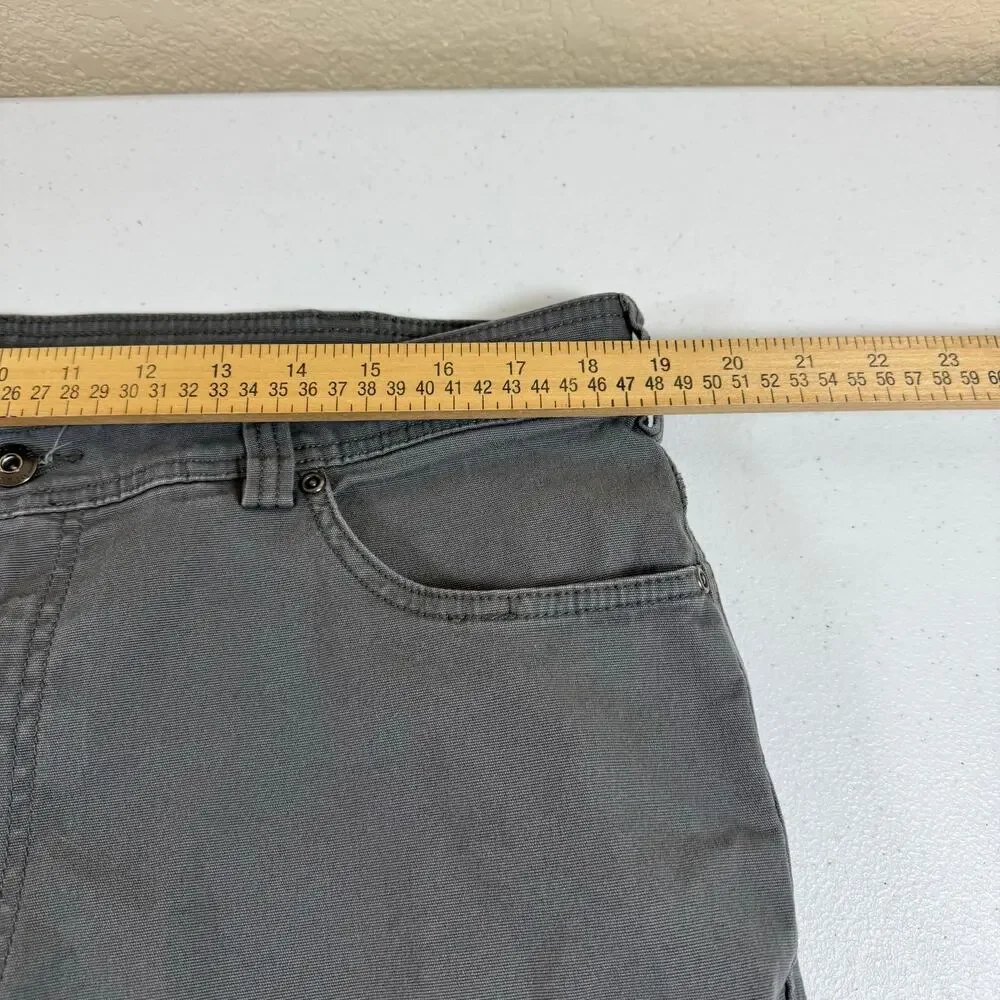 Duluth Trading Co Pants Mens 38x36 Act (38x33) Duluthflex Fire Hose Cargo Gray
